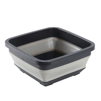 

Household Plastic Washbowl Retractable Foldable Washbasin Multifunction Portable Washbowl For Outdoor Travel