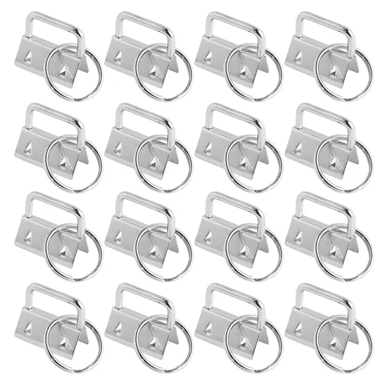 Sleutelhanger Wristletkeychain Keten Kit Maken Metalen Keyfob Set Met Voor Tangen Sets Lanyard Pols Ambachten Sleutels Mode