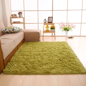 

Grass gree Carpet Tie Dye Plush Soft Rugs For Bedroom Living Room Anti-slip Floor Mats Bedroom Water Absorption Carpet RugsMT101