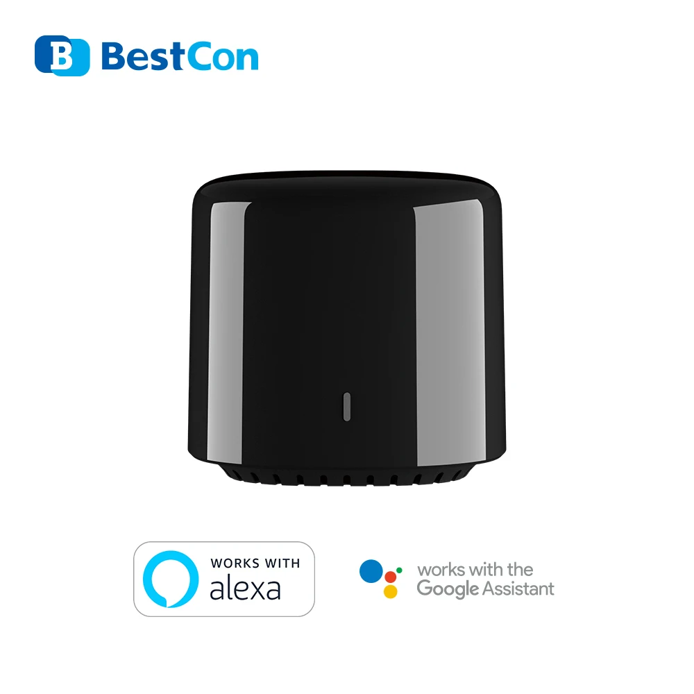 

BroadLink BestCon RM4C Mini IR Smart Home Universal WIFI Remote Controller Work With Google Assistant Amazon Alexa