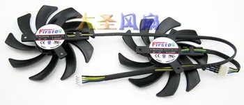 

FD7010H12S 75mm Sapphire HD6850 HD6970 HD7870 2G HD7950 HD7970 XFX R9 270X 280X Radeon Cards Cooling Fan