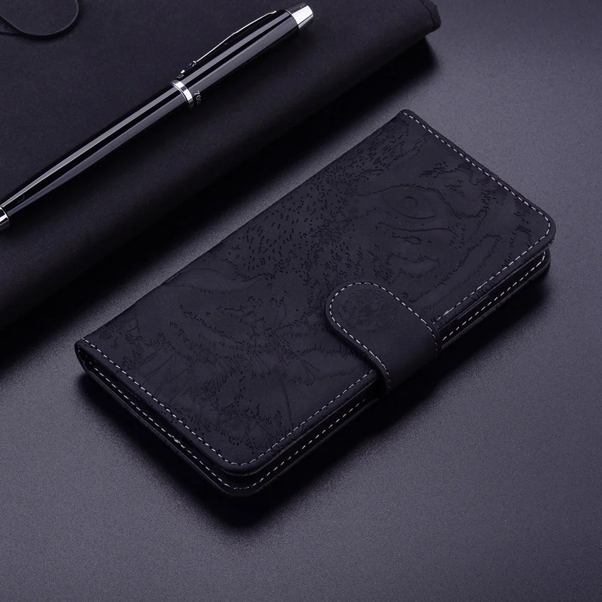 phone cases for xiaomi Tiger Leather Phone Case For Huawei P20 P30 P40 Lite Pro Y5 Y6 2019 Y5P Y6P Y8P P Smart  Z S 2020 Soft TPU Book Flip Back Cover phone cases for xiaomi