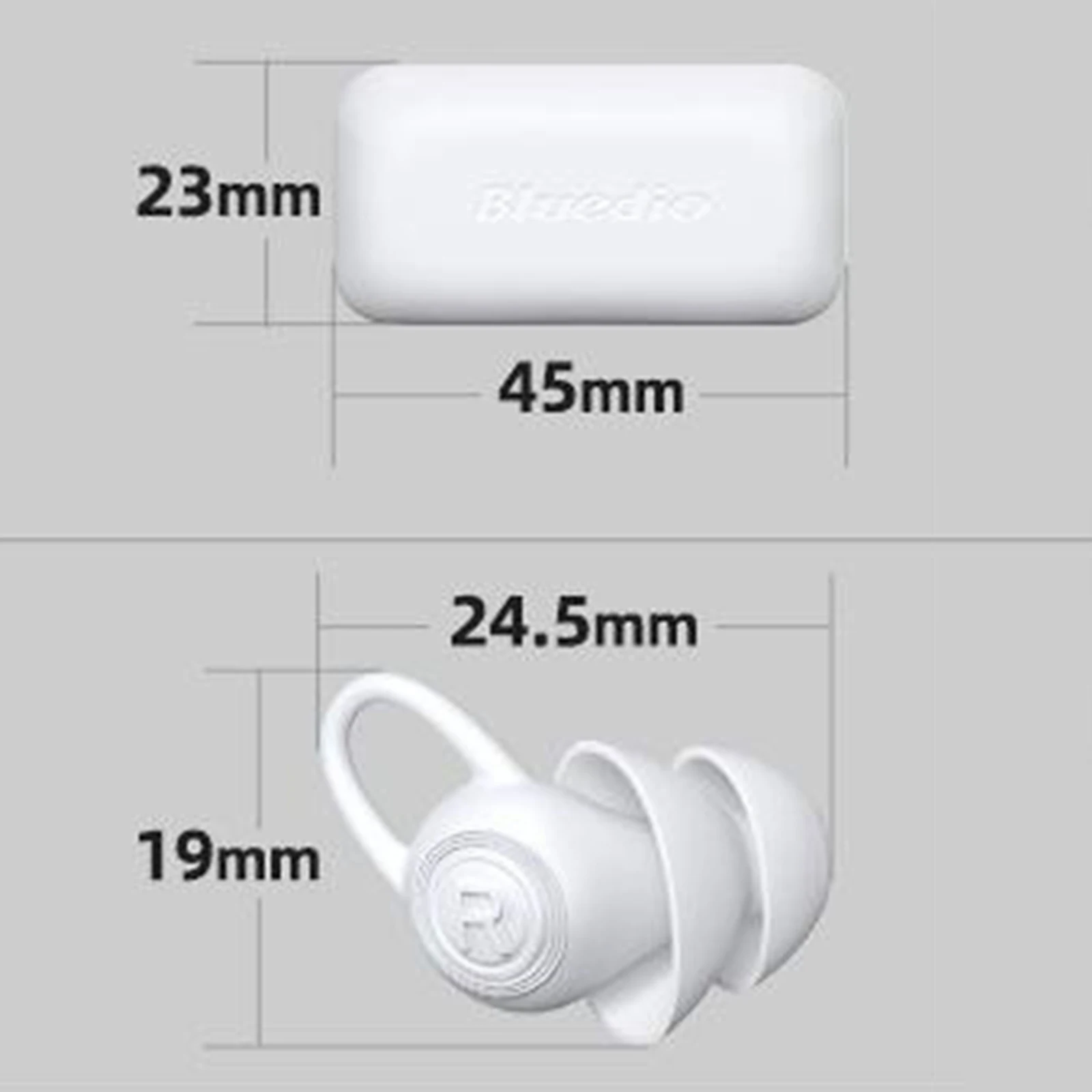  Silicone Ear Plugs -40dB Noise reduction Sound Insulation Ear Protection Anti-noise Sleeping Safety Supplies Soft