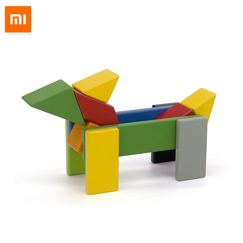 

Original Xiaomi Mijia Mitu Magnetic Building Block Robot Mitu Magnetic Toy Bricks Designer Magnetic Toys Children Birthday Gift