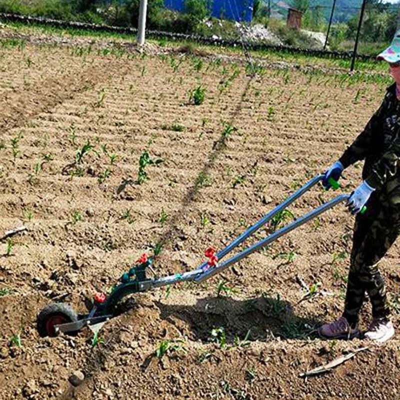 Manual Ditch Opener Plow Tiller Tool Small Handplow Agricultural