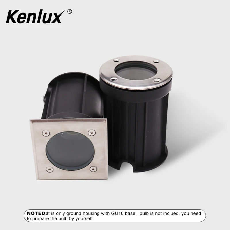 5 шт. оптовая продажа Kenlux квадратный Круглый GU10 лампа для подземного освещения