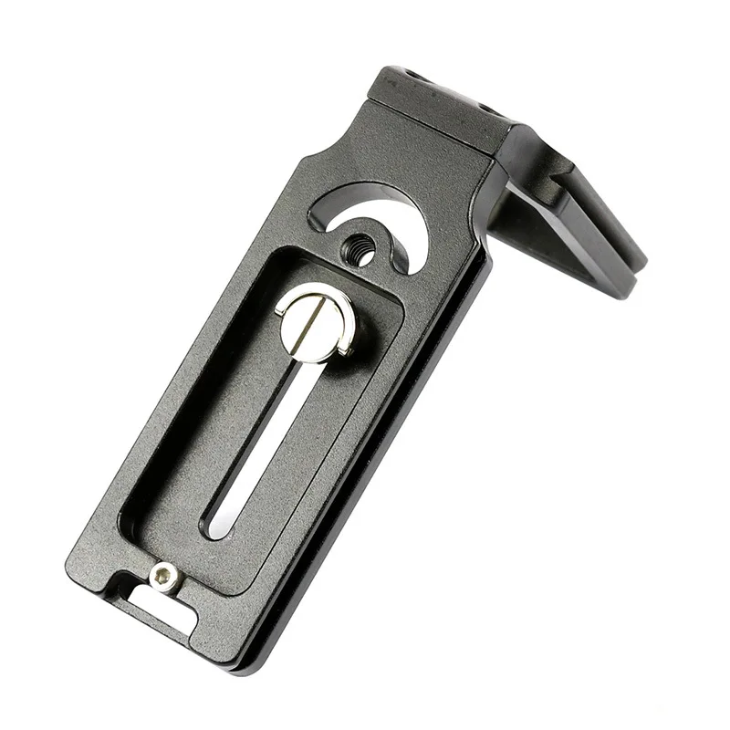 Универсальный L Форма Quick Release Plate Алюминий Камера штативная пластина Quick Release Plate Зажим