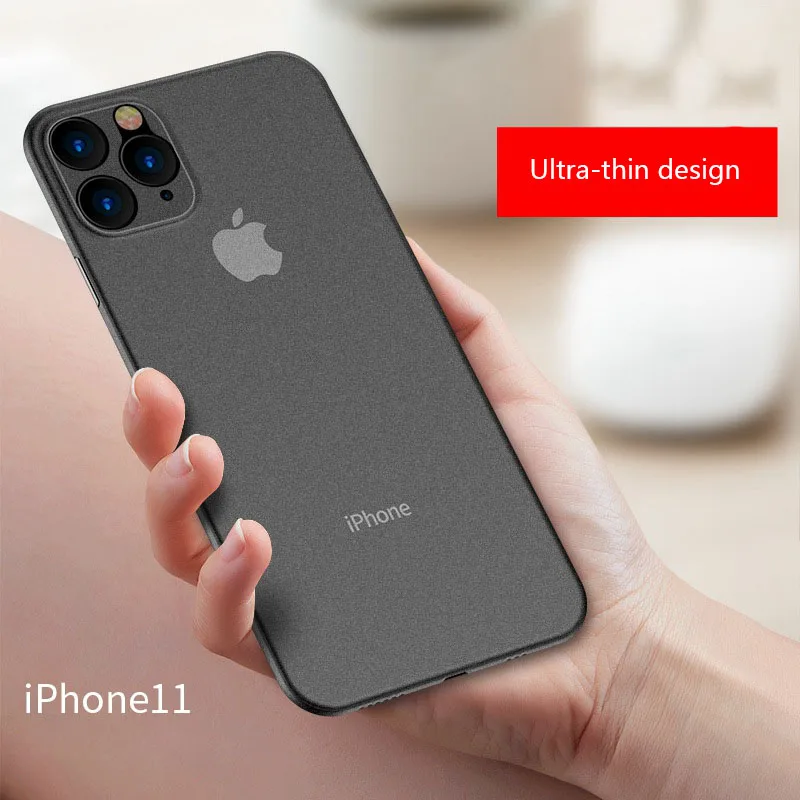 Новое поступление матовый ультра тонкий чехол для телефона iphone 11 Pro защитный
