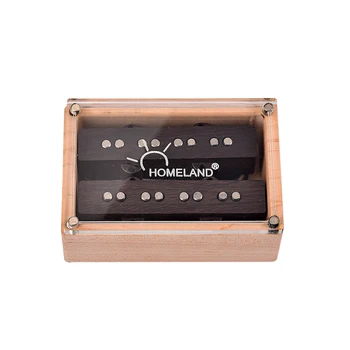 

Guitar Parts ,Rosewood Grain Dual Coil Pickup Guitar Humbucker Bass Pickup