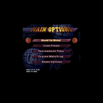 

College Slam Basketball USA Version 16 bit Big Gray Game Card For NTSC Game Player