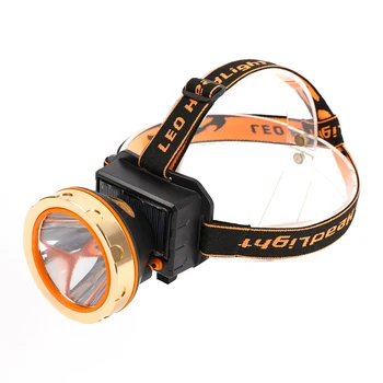 

XPG LED Headlight 400LM Built-in Battery USB Solar Charging Flashlight Lamp