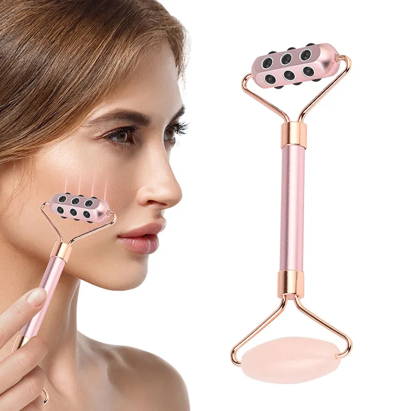 

Face Jade Roller Beauty Face Lift Massage Skin Care Natural Stone Germanium Anti Wrinkle Slimming Facail Massager