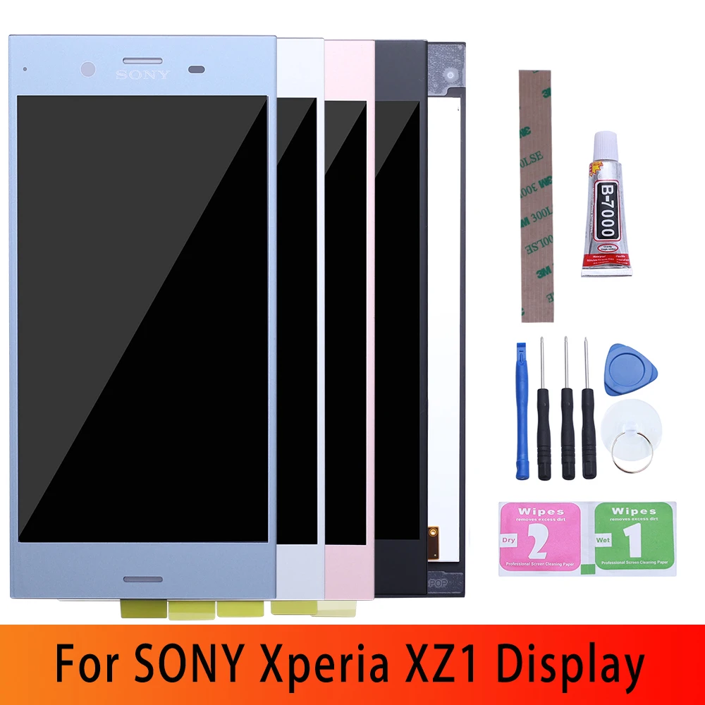 Оригинальный ЖК дисплей 5 2 дюйма для SONY Xperia XZ1 сменный сенсорный экран двойной