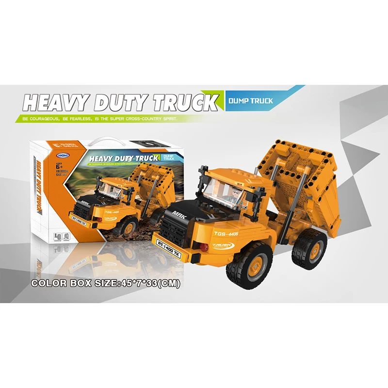 

XINGBAO 03034 NEW City Series 545pcs The Heavy Duty Truck Model Building Blocks Vehicle Bricks Educational Toys