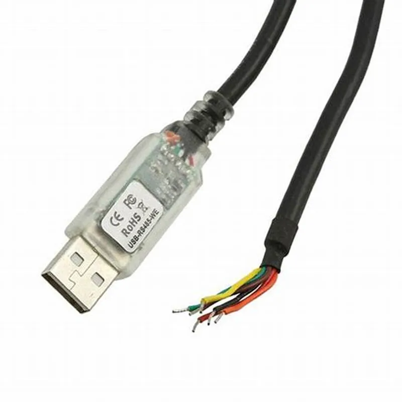 omvendt disk forretning Ftdi Chip Usb To Rs485 Cable With Tx/rx Leds, Wire End, 1.8m Usb-rs485-we  Compatible - Data Cables - AliExpress