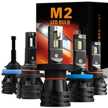 2x LED רכב פנס נורות H4 H7 H8 LED טורבו ראש אור נורות עבור וולוו XC90 S60 CX60 V70 S80 v40 V50 S40 XC70 V60 C30 XC40 C70