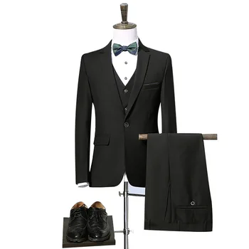 

Season Men Leisure Suit Slim Fit Small Suit Coat Male Thin Section Handsome Single West Male Top