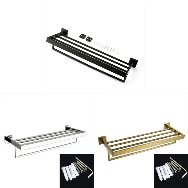 

Bathroom Towel Holder Towel Rack/Rail Holder Towel Shelf Hanger SUS 304 Stainles