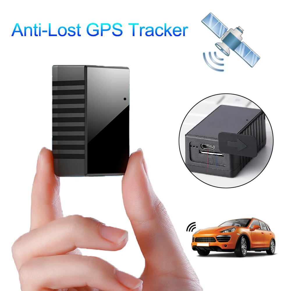 JINSERTA мини gps трекер Автомобильный локатор анти потеря записи отслеживающее