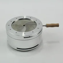 Арабские аксессуары для кальяна из нержавеющей стали ветрозащитная угольная плита для кальяна угольная горелка Chicha чаша