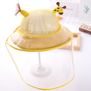 

Baby hat summer thin mesh mask child cap