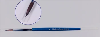 

6# Bold(s) Bristle Brushes Porcelain Brush Pen Enamel Dental Lab Applications Nylon Hear Metal Ceramic Blue
