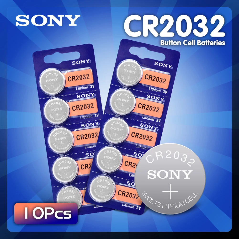 10 шт./лот для sony CR2032 3V оригинальный литиевый аккумулятор для часов с пультом дистанционного управления калькулятор CR2032 2032 кнопочные батареи для монет|Часовые батарейки| | АлиЭкспресс 10 шт./лот для sony CR2032 3V оригинальный литиевый аккумулятор для часов с пультом дистанционного управления калькулятор CR2032 2032 кнопочные батареи для монет|Часовые батарейки| | АлиЭкспресс