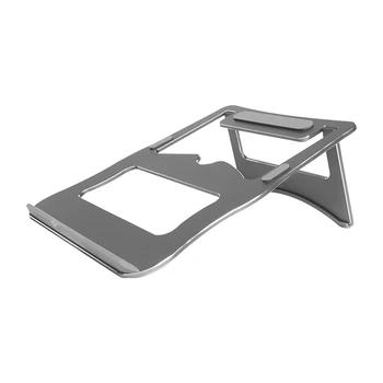 

Scratch Resistant Foldable Portable Laptop Stand Tablet Holder Cooling Support Accessories Aluminum Alloy Riser Non Slip Modern