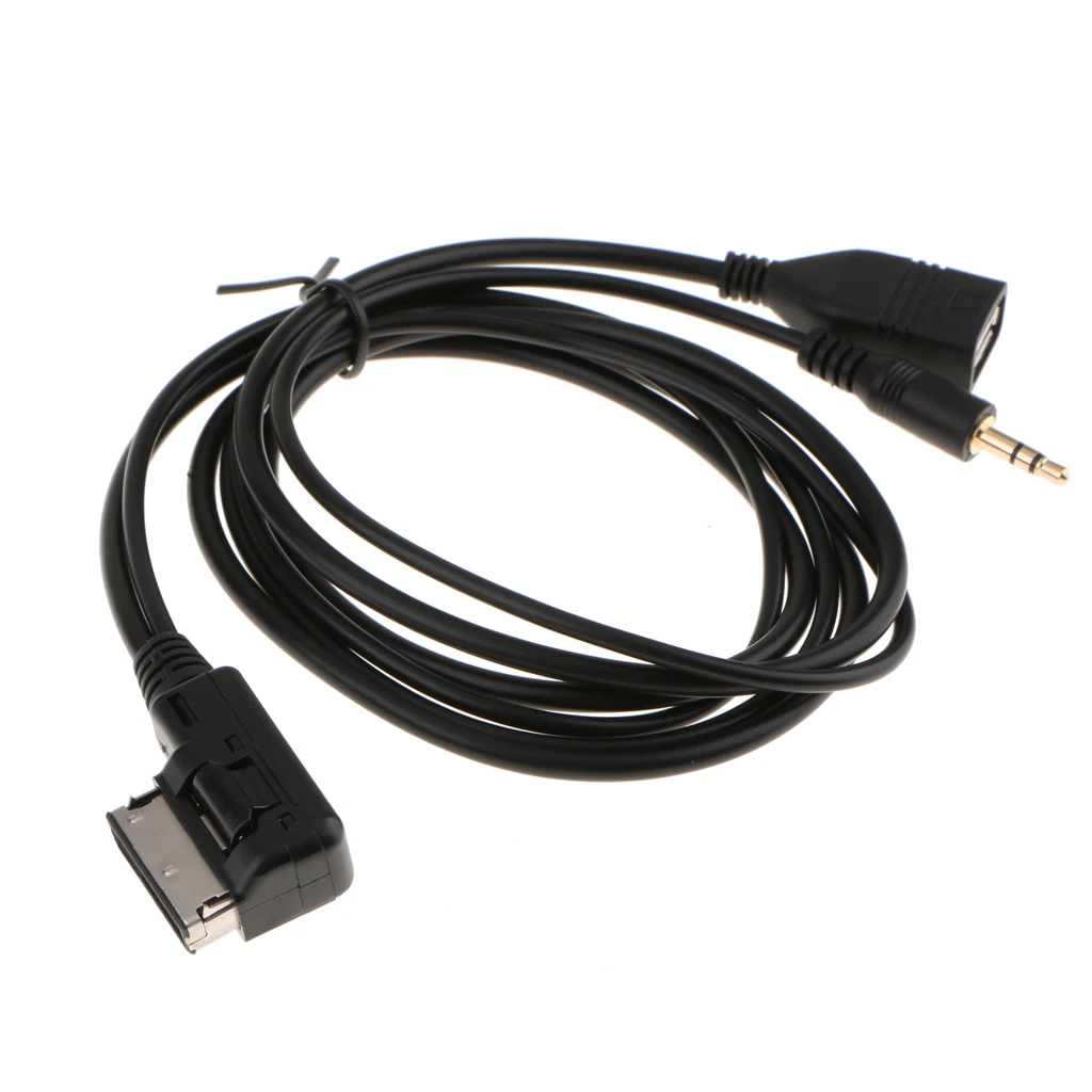 Автомобильный музыкальный интерфейс AMI AUX USB Кабель-адаптер для Mercedes Benz C63 E200l