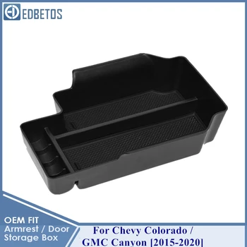 

Center Console Armrest Storage Box For GMC Canyon Organizer Storage Glove Box Tray Container Holder For Chevy Colorado 2015-2020