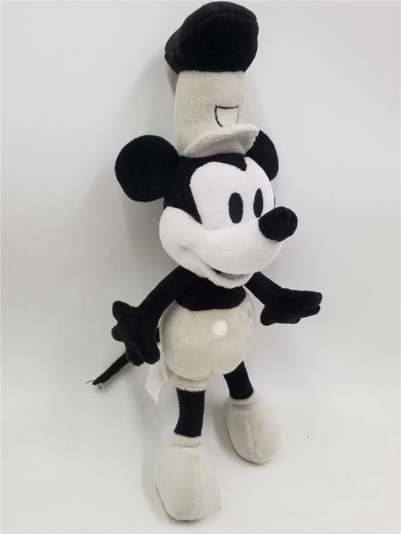 Микки Маус Steamboat Willie плюшевая кукла игрушка 10"