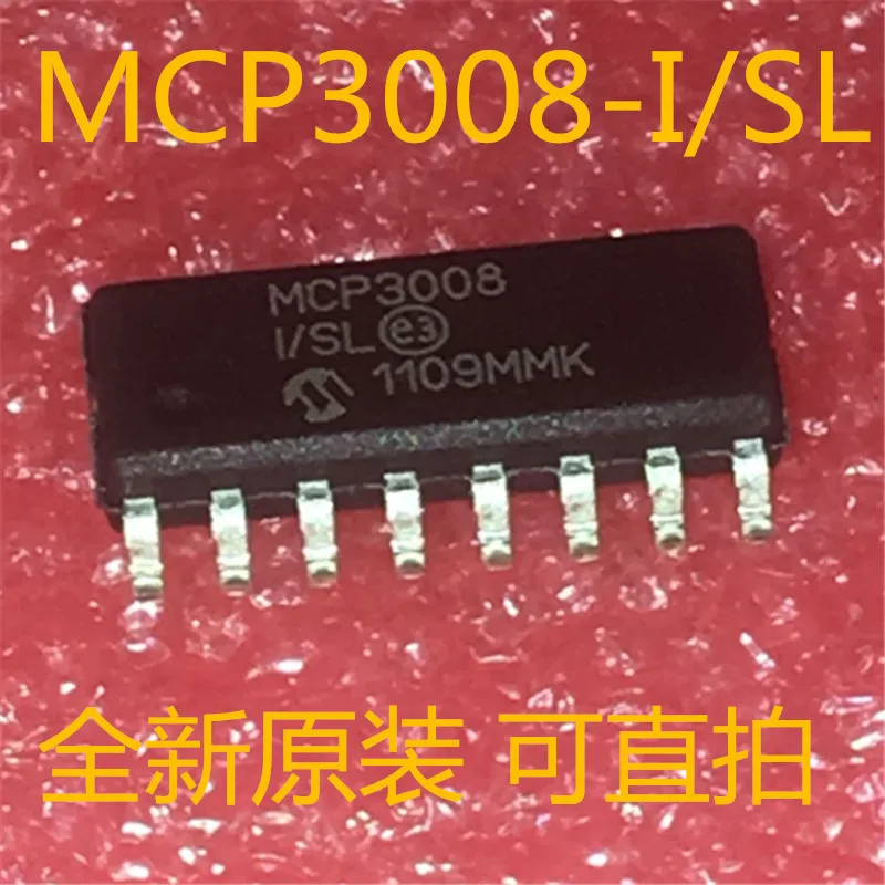 100% новый и оригинальный MCP3008-I/SL SOP16 IC | Электроника