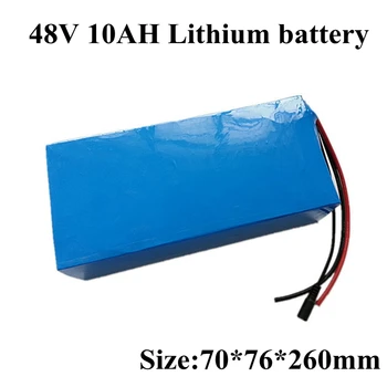 

13s 48v 10ah Lithium Battery Pack 10Ah 48v Li-ion 18650 Battery Pack with BMS for 500w 1000w Ebike E-scooter Motor+2A Charger