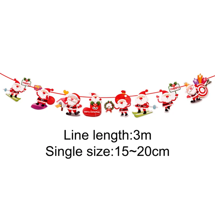 PATIMATE Christmas Wooden Train Merry Christmas Decorations For Home Christmas Ornaments Xmas Navidad Gift New Year - Цвет: banner 1