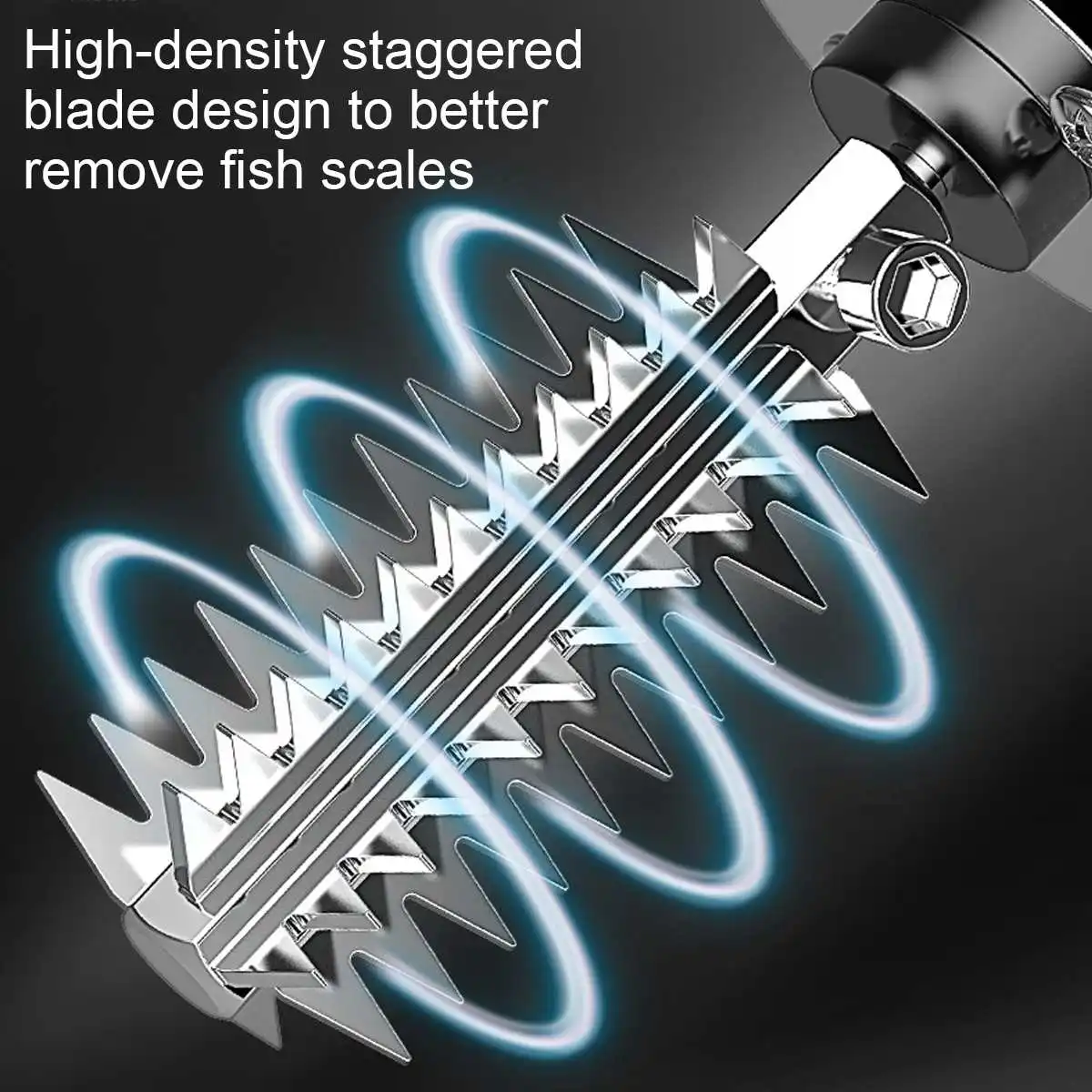 125W 7500RMP Electric Fish Scalers Portable Charging Cordless Scale Scraper Remover Cleaner Cutter Seafood Tools Instrument