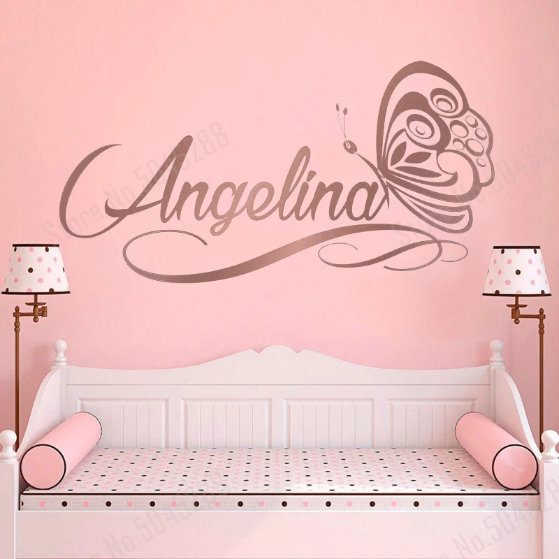 Wall Sticker Nursery Girls Bespoke