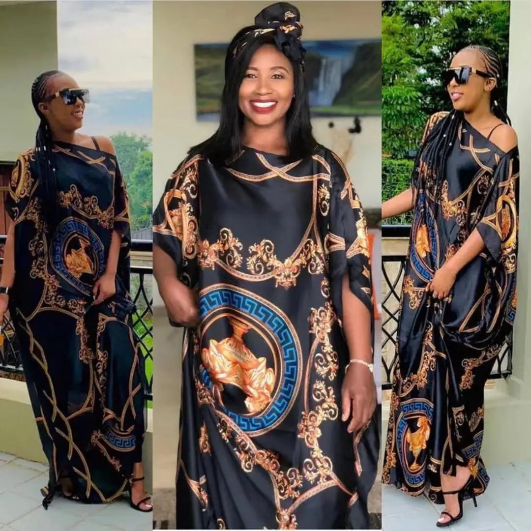 african attire Dress Length 130cm, Bust:145cm New fashion dress for women/lady,Elegant oversized Dress african print dresses for ladies/women african culture clothing