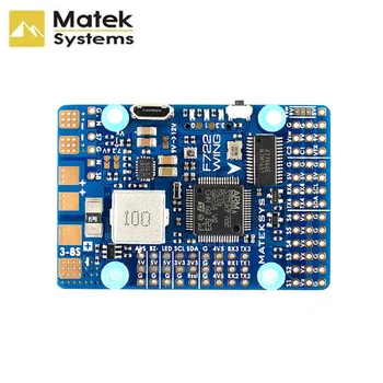 

Matek Systems F722-WING STM32F722RET6 Flight Controller Built-in OSD for RC Airplane Fixed Wing