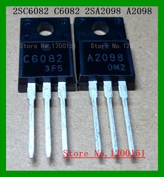 

10pcs/lot=5pair 2SC6082 2SA2098 C6082 A2098 2SA2099 2SC5888 A2099 C5888 2SA2210 2SC6082 A2210 C6082 TO220F