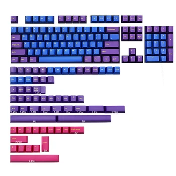 شراءمناسبة للأصل عالية 2-لون صب الأحمر الساموراي أوليفيا مزدوجة النار PBT Keycap GK61/GK64 2.75x 2.25x المساحات مفتاح