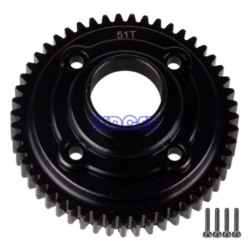 

Harden Steel Center Differential Diff Gear 51T # 8574 For RC 1/7 Model Car TRAXXAS UDR