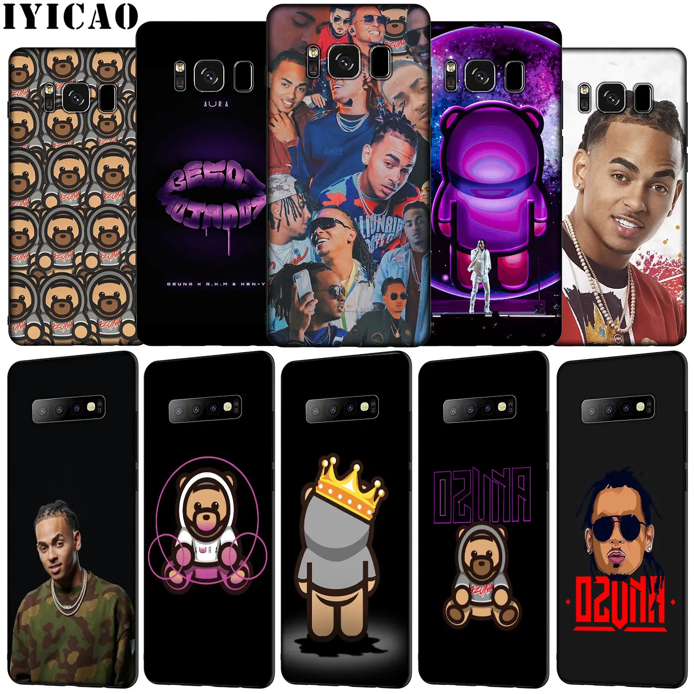 IYICAO Ozuna Hot singer Soft Silicone Phone Case for Samsung Galaxy S20 Ultra S10e S9 S8 Plus S6 S7 Edge S10 Lite Cover | Мобильные
