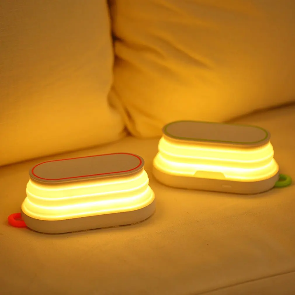 

Portable Charging Power Bank 5000Mah Mobile Power Dual-Use Wireless Fast Charging With Stand Small Night Light