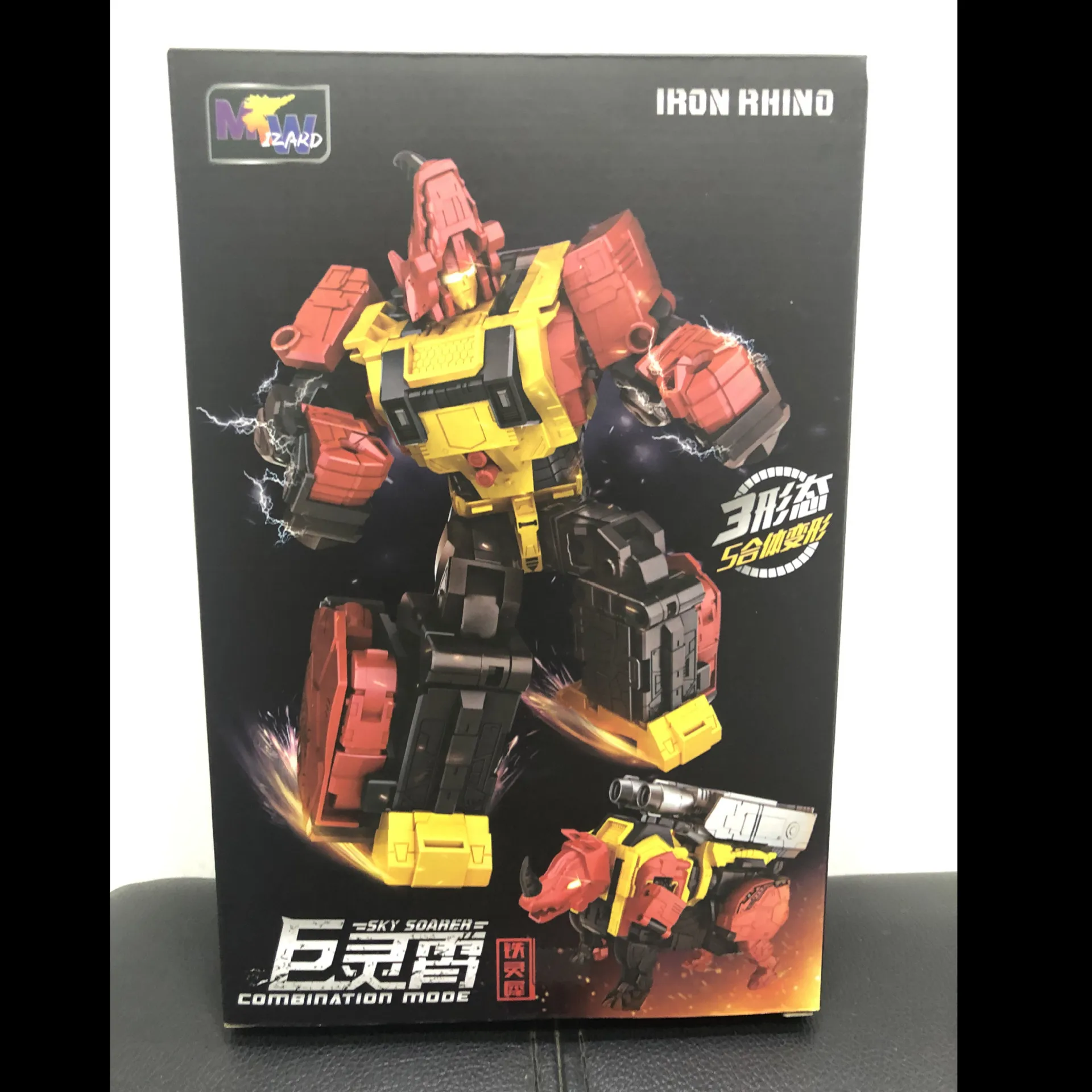 

Wei jiang Jingang Consonance Transformation Iron Toy Put Predaking Djinn Xiao War peng tie Toy Storm Tooth Tiger Rhino Steel Cla
