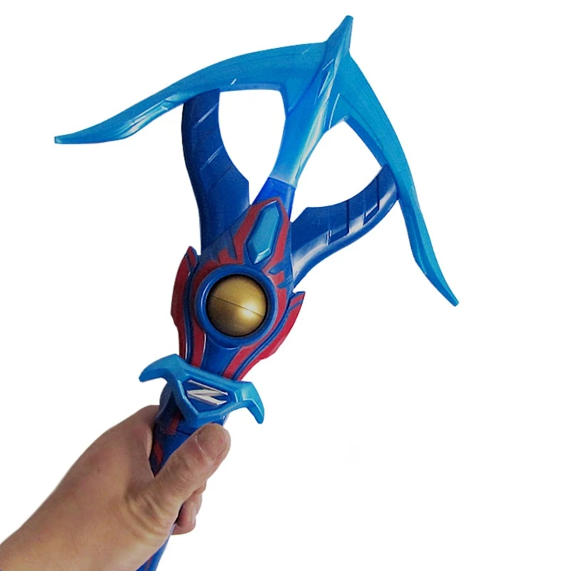 Ultraman Zett Acousto Optic Z Lance Arrow Ultra Zett Riser Children S Ultraman Weapon Toys Japanese Sound Effect Induction Music Action Figures Aliexpress