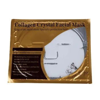 

Crystal Collagen Mask Face Care Anti Wrinkle Sheet Woman Cosmetique