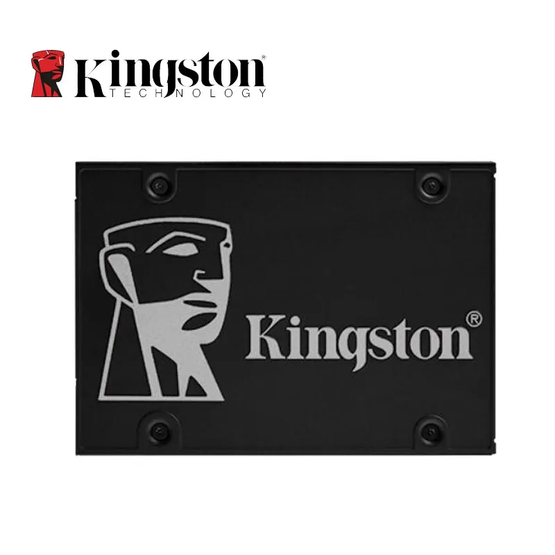 Kingston KC600 SSD 256 ГБ 512 1024 2048 Гб SATA3 2 5 дюймов внутренний жесткий диск SATA III TLC ноутбук