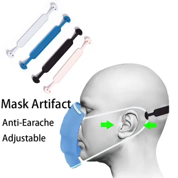 

Anti-Pain Preventing Earache Disposable Mask Ear Hook Masks Lanyard Extension Buckle Ear Protection Non-slip Mask Belt