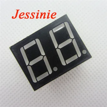 

Big Sale!!! 5pcs 2bit 2 bit Common Cathode Digital Tube 0.56" 0.56in. Red LED Digit 7 Segment