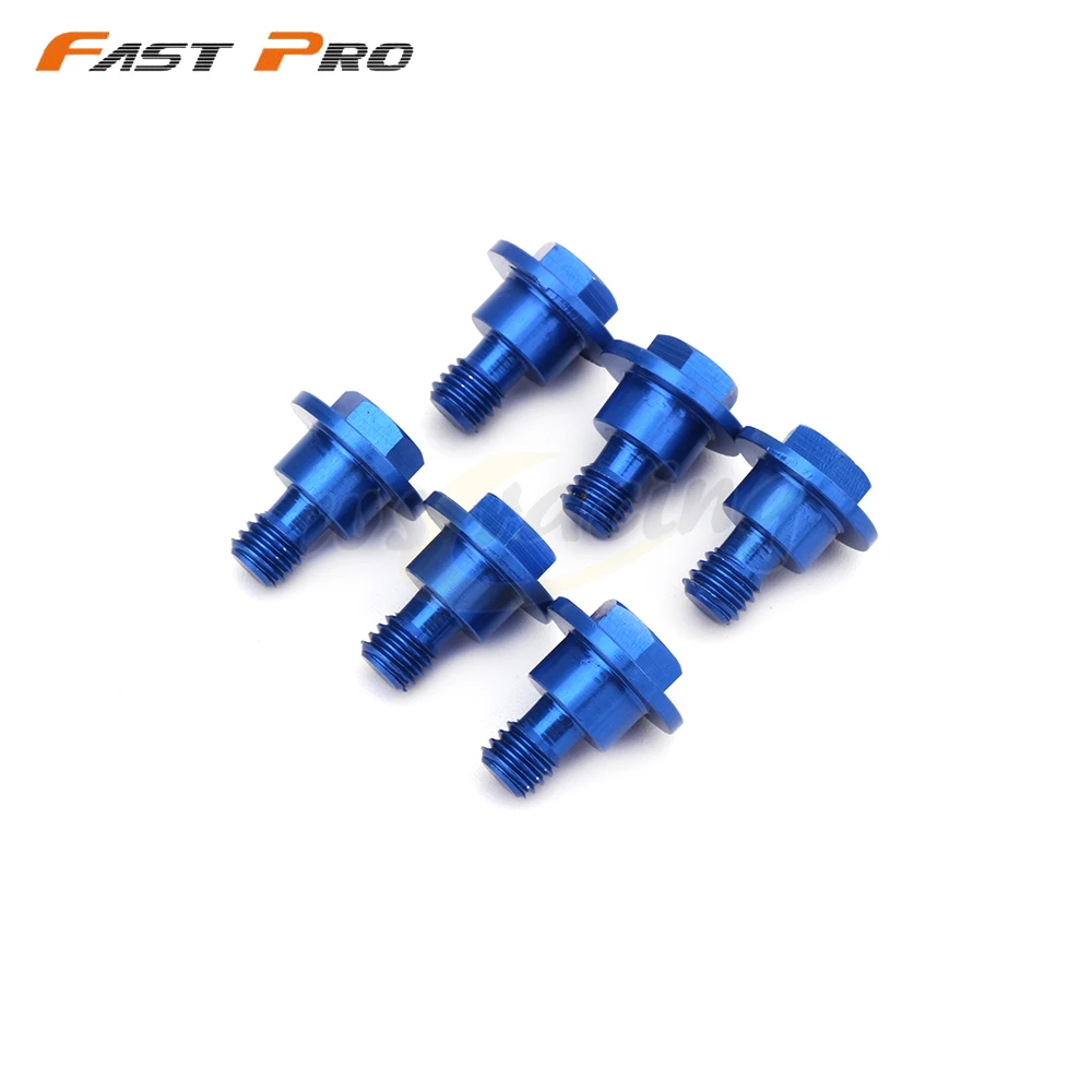 6 шт. передние винты для вилки HUSQVARNA TC TE TX FC FE FX 50 65 85 125 250 300 350 450 501 TC125 TC450